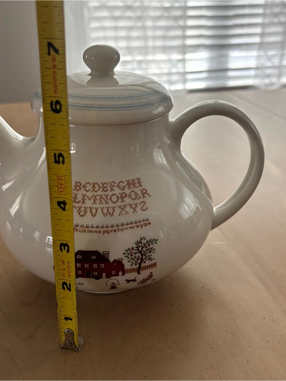 RALPH LAUREN Wedgwood Sampler Teapot. 1989. See Photos for Details. Pre-owned.